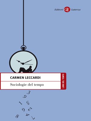 cover image of Sociologie del tempo